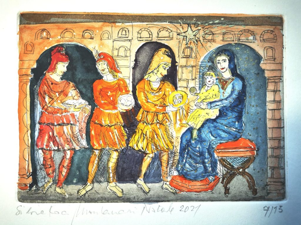 Heilige drei Könige Silvia Koci Montanari Rom